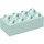 LEGO Aqua clair Duplo Brique 2 x 4 (3011 / 31459)