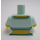 LEGO Light Aqua Genie Girl Minifig Torso (973 / 16360)