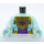 LEGO Helles Aqua Golden-Winged Eagle Minifig Torso (973 / 76382)