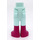 LEGO Licht aqua Heup met Pants met Magenta Boots (16925 / 35573)