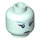 LEGO Light Aqua Ice Queen Minifigure Head (Recessed Solid Stud) (3626 / 27467)