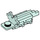 LEGO Light Aqua Minecraft axolotl body (86879)
