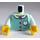 LEGO Light Aqua Minifig Torso with Striped Outfit (973)