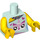 LEGO Helles Aqua Minifigur Torso mit Unikitty Gesicht (973 / 88585)