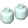 LEGO Light Aqua Minifigure Head (Recessed Solid Stud) (3274 / 3626)