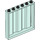 LEGO Ljus Aqua Panel 1 x 6 x 5 med Corrugation (23405)