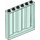 LEGO Ljus Aqua Panel 1 x 6 x 5 med Corrugation (23405)