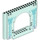 LEGO Light Aqua Panel 4 x 16 x 10 with Gate Hole with Aqua Plants (15626 / 106646)