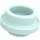 LEGO Licht aqua Plaat 1 x 1 Rond (6141 / 30057)