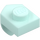 LEGO Light Aqua Plate 1 x 1 with Downwards Tooth (15070)