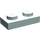 LEGO Licht Aqua Plaat 1 x 2 (3023 / 28653)
