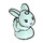 LEGO Light Aqua Rabbit Baby with Metallic Medium Lavender Nose (78466 / 78469)