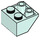 LEGO Aqua clair Pente 2 x 2 (45°) Inversé avec entretoise plate en dessous (3660)