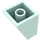 LEGO Licht Aqua Helling 2 x 2 x 2 (65°) met buis aan de onderzijde (3678)