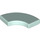 LEGO Light Aqua Tile 2 x 2 Curved Corner (27925)