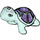LEGO Light Aqua Turtle (Walking) with Purple top (11603 / 36715)