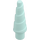 LEGO Light Aqua Unicorn Horn with Spiral (34078 / 89522)