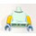 LEGO Light Aqua Veterinarian Minifig Torso (973 / 16360)
