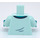 LEGO Light Aqua Veterinary with Stethoscope Minifig Torso (973 / 76382)