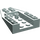 LEGO Aqua clair Coin 6 x 4 Inversé (4856)