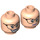 LEGO Leichtes Fleisch Abby Yates Minifigure Kopf (Einbau-Vollbolzen) (3626 / 27431)