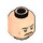 LEGO Light Flesh Admiral Yularen Minifigure Head (Safety Stud) (3274 / 104624)