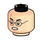 LEGO Light Flesh Adult Harry Potter Minifigure Head (Safety Stud) (3274 / 104870)