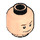 LEGO Light Flesh Alan Grant Minifigure Head (Recessed Solid Stud) (3626 / 38734)