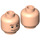 LEGO Light Flesh Alan Grant Minifigure Head (Recessed Solid Stud) (3626 / 38734)