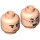 LEGO Leichtes Fleisch Albert Runcorn Minifigure Kopf (Einbau-Vollbolzen) (3626 / 100164)