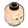 LEGO Light Flesh Albus Dumbledore Plain Head (Recessed Solid Stud) (3626 / 79166)