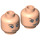 LEGO Light Flesh Angelica Head (Recessed Solid Stud) (3626 / 97421)