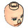 LEGO Light Flesh Angus Female Minidoll Head (48265 / 92198)