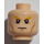 LEGO Light Flesh Aquaman Head (Safety Stud) (3626 / 11501)