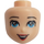 LEGO Light Flesh Ariel Minidoll Head (36307 / 40364)