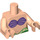 LEGO Carne claro Ariel Minifigura Torso (973 / 88585)