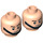 LEGO Light Flesh AT-ST Driver Minifigure Head (Recessed Solid Stud) (3626 / 27423)