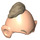LEGO Leichtes Fleisch Bald Conehead mit Groß Ohren und Haar Tuft (29746)