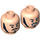 LEGO Leichtes Fleisch Bard the Bowman Minifigure Kopf (Einbau-Vollbolzen) (3626 / 15937)