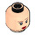 LEGO Light Flesh Batgirl Minifigure Head (Recessed Solid Stud) (3626 / 15779)