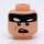 LEGO Light Flesh Batman - From Lego Batman Movie with Utility Belt Minifigure Head (Recessed Solid Stud) (3626)