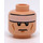 LEGO Light Flesh Batman Head with White Stripe Decoration (Safety Stud) (76761 / 99785)
