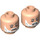 LEGO Light Flesh Baylan Skoll Minifigure Head (Safety Stud) (3274 / 104582)