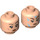 LEGO Light Flesh Bellatrix Lestrange - Hermione Granger Disguise Minifigure Head (Recessed Solid Stud) (3274 / 104872)