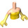 LEGO Light Flesh Belle with Golden Skirt Friends Torso (92456)