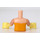 LEGO Leichtes Fleisch Belle mit Golden Skirt Friends Torso (92456)