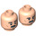 LEGO Leichtes Fleisch Biggs Darklighter Minifigure Kopf (Einbau-Vollbolzen) (3626 / 39490)