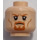 LEGO Lys hud Boromir Hode med Oransje Goatee (Forsenket solid knott) (3626 / 10569)