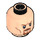 LEGO Light Flesh Boromir Head with Orange Goatee (Recessed Solid Stud) (3626 / 10569)
