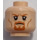 LEGO Leichtes Fleisch Boromir Kopf mit Orange Goatee (Einbau-Vollbolzen) (3626 / 10569)